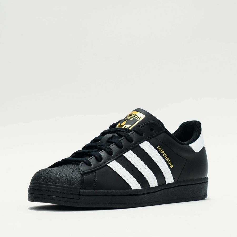 Men'S Sneakers * | Adidas Superstar Black/White