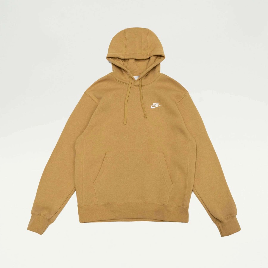 Men'S Hoodies * | Nike Sportswear Club Fleece Pullover Hoodie Elemental Gold