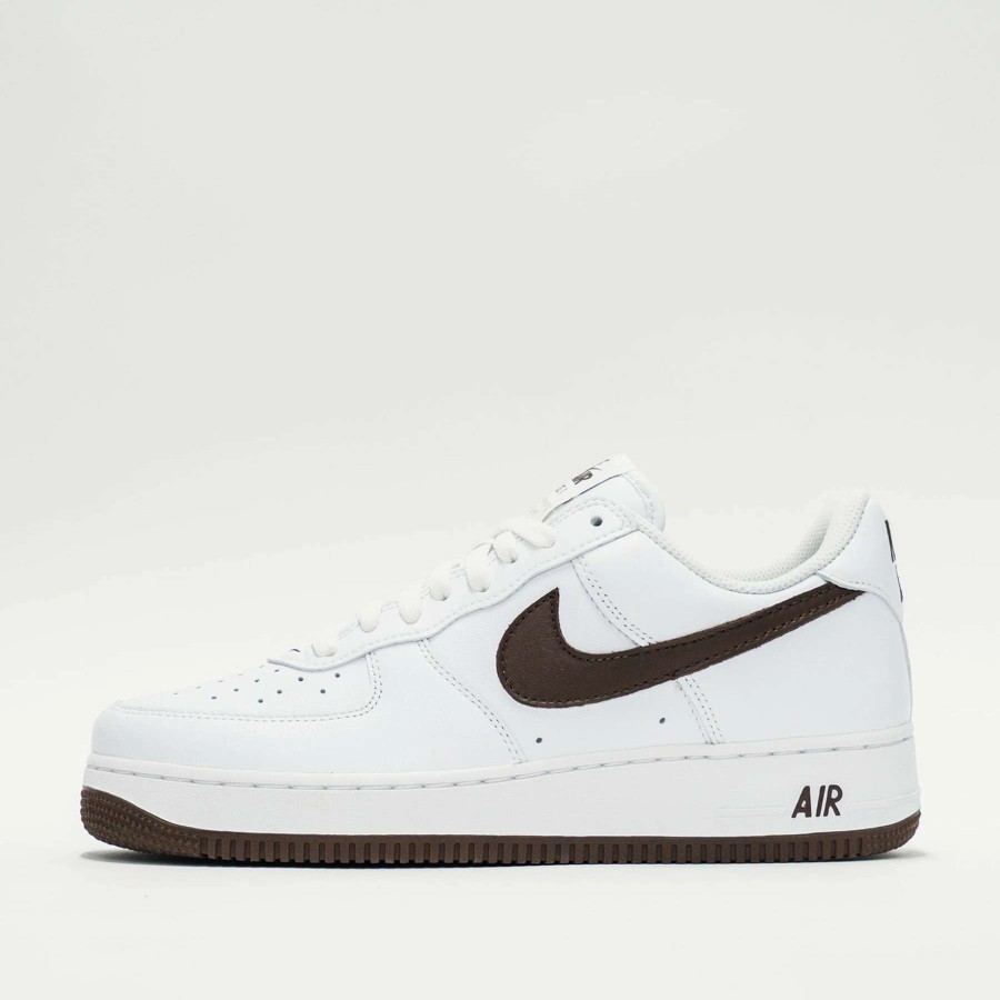 Men'S Sneakers * | Nike Air Force 1 Low Retro "Color Of The Month" White/Chocolate