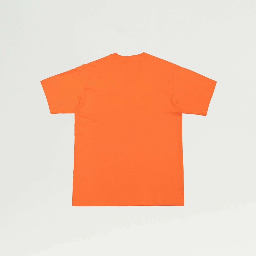 Men'S Tees * | Adidas Hypersport Multi Trefoil Tee Semi Impact Orange