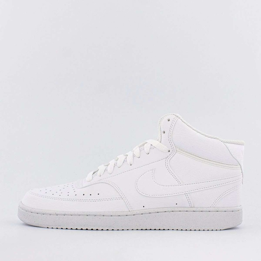 Men'S Sneakers * | Nike Court Vision Mid Next Nature White