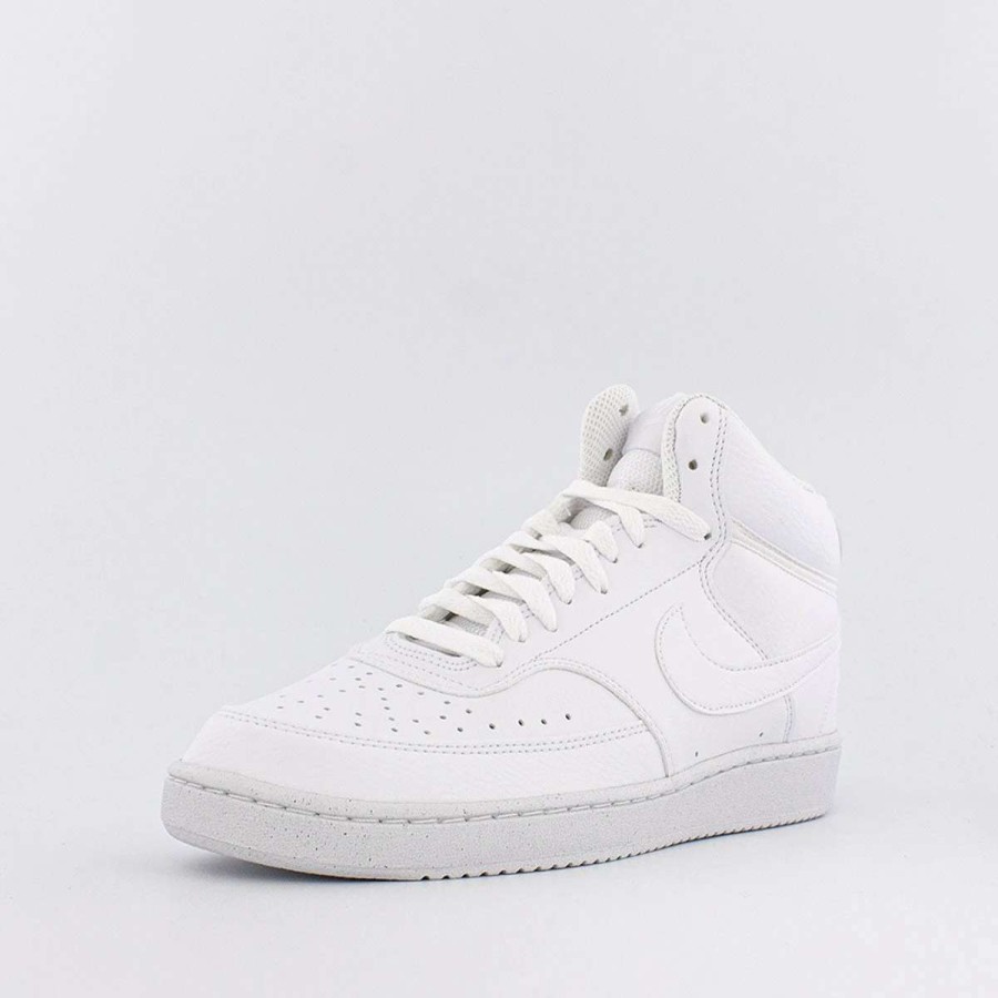 Men'S Sneakers * | Nike Court Vision Mid Next Nature White