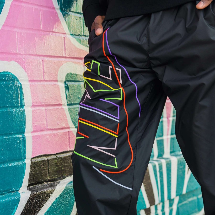 Men'S Bottoms * | Nike Club Woven Pants Black