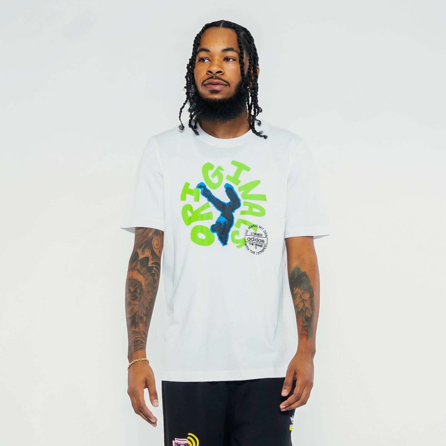 Men'S Tees * | Adidas Graphics Unite Tee White