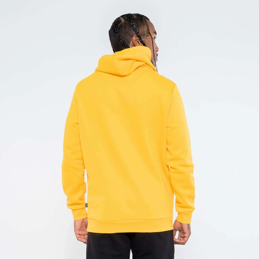 Men'S Hoodies * | Puma Essential Embroidery Logo Hoodie Tangerine