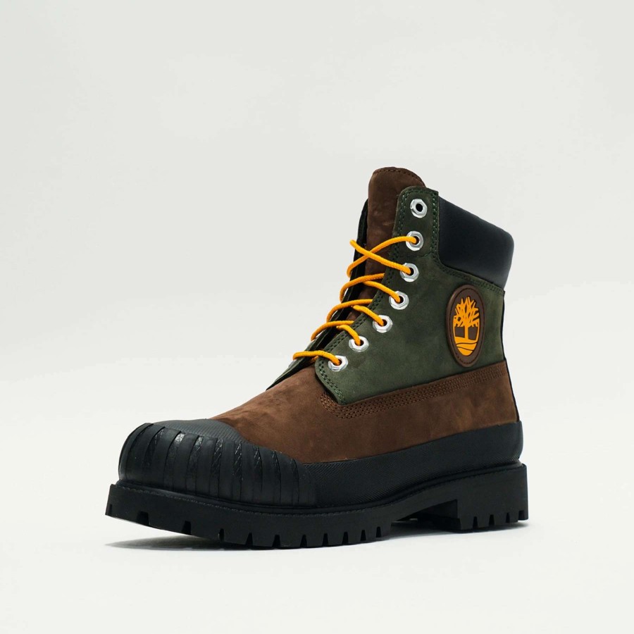 Men'S Boots * | Timberland Premium 6-Inch Waterproof Boot Medium Brown/Nubuck