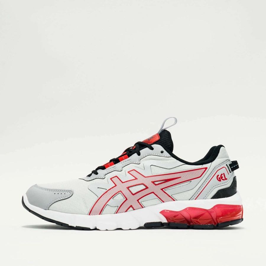 Men'S Sneakers * | Asics Gel-Quantum 90 Glacier Grey/Classic Red