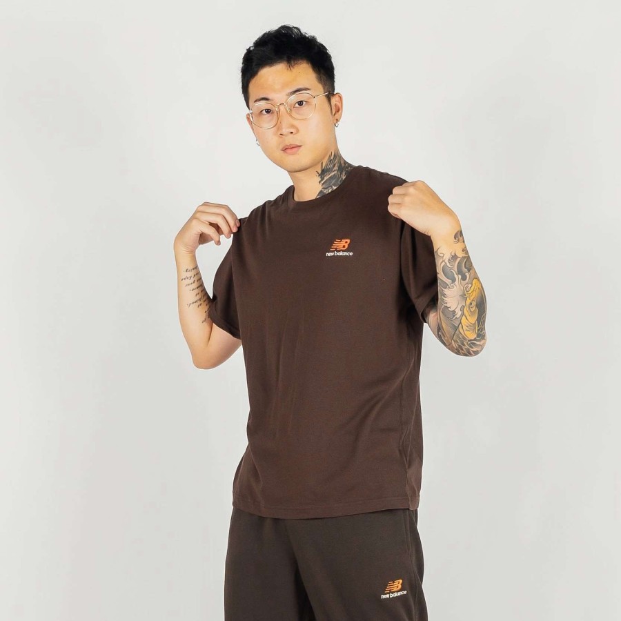 Men'S Tees * | New Balance Uni-Ssentials Cotton Tee Rich Earth