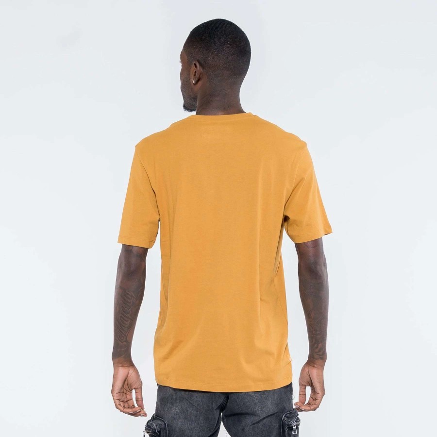 Men'S Tees * | Timberland Tree Logo Graphic Tee Wheat/Black