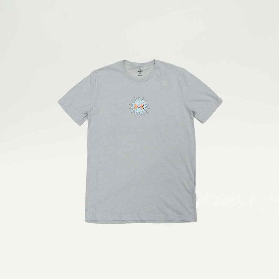 Men'S Tees * | Under Armour Shine Logo Tee Halo Gray Light Heather