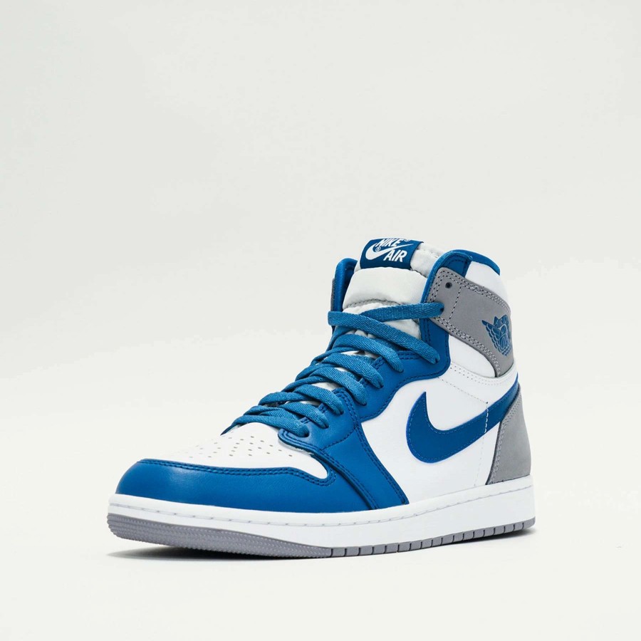 Men'S Sneakers * | Jordan Retro 1 "True Blue" True Blue/White/Cement Grey