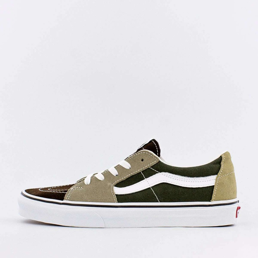 Men'S Sneakers * | Vans Color Block Sk8-Low Demitasse/True White