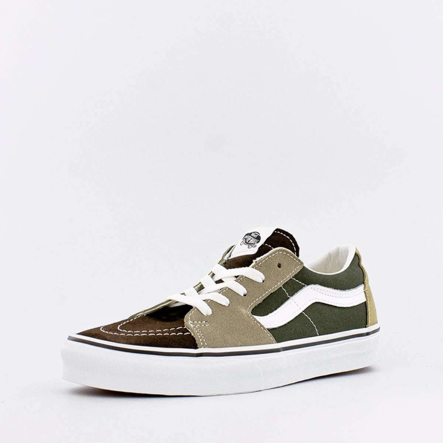 Men'S Sneakers * | Vans Color Block Sk8-Low Demitasse/True White