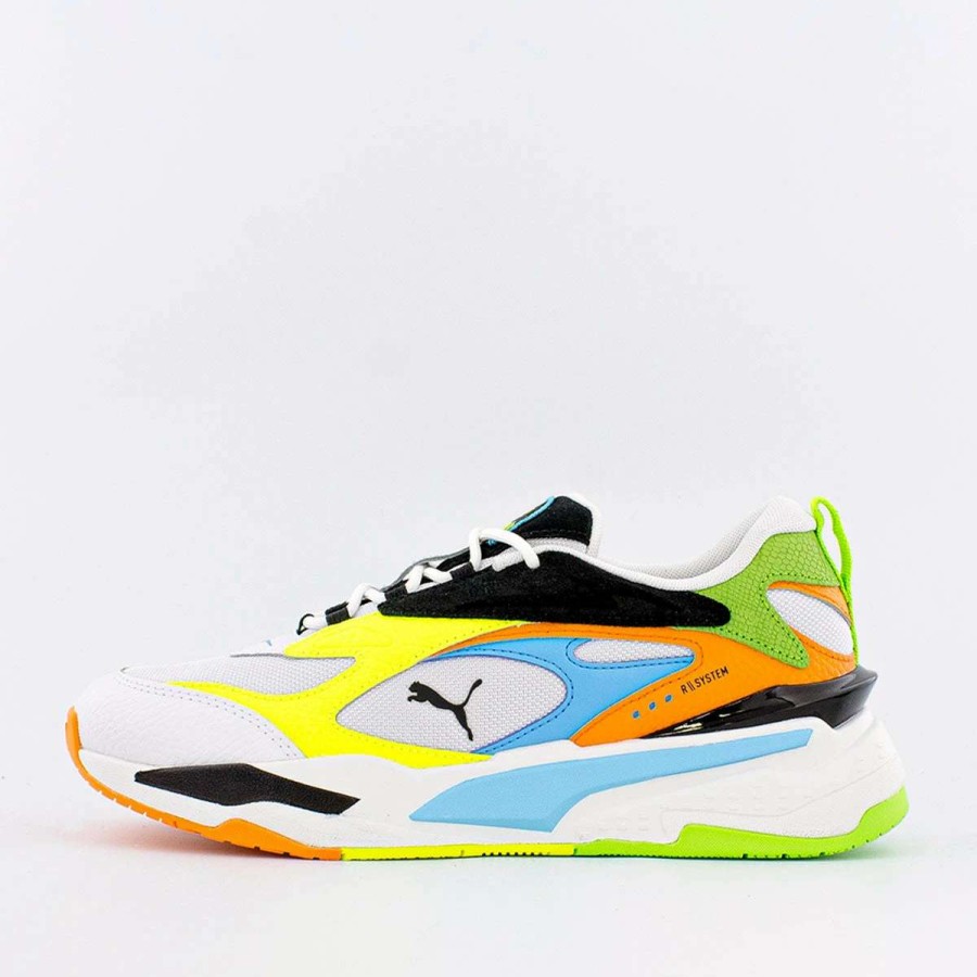 Men'S Sneakers * | Puma Rs-Fast Tropics Puma White/Yellow/Blue