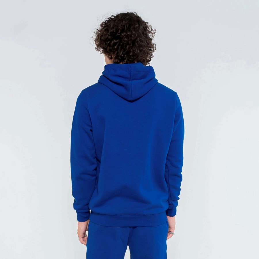 Men'S Hoodies * | Puma Essential Embroidery Logo Hoodie Royal Blue