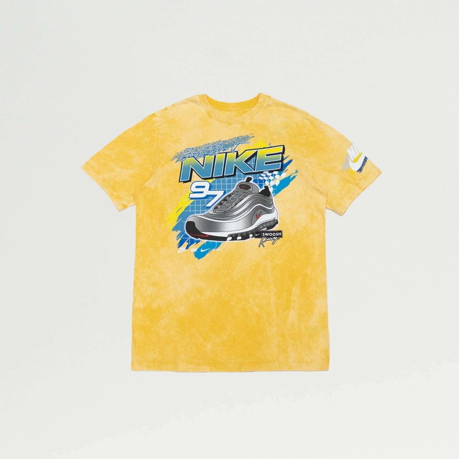 Men'S Tees * | Nike Sportswear Mad Dash Graphic Tee Yellow Ochre