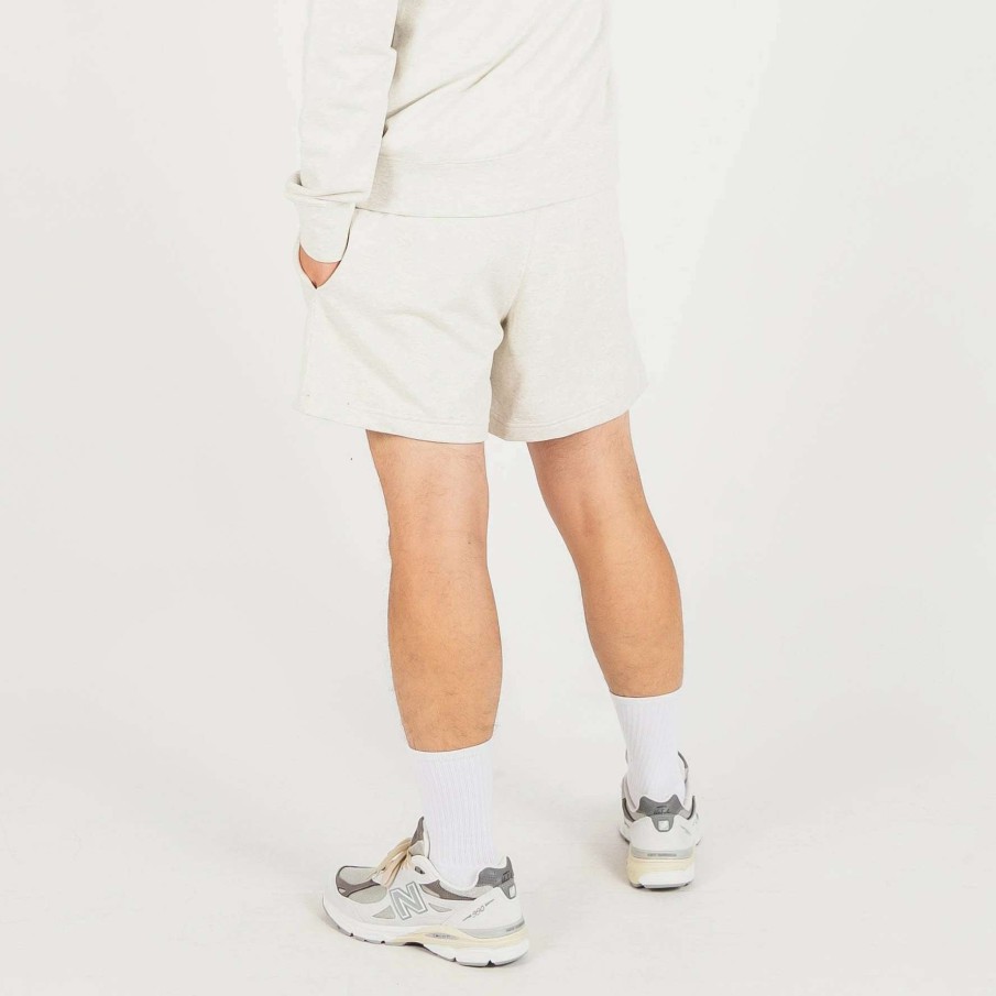 Men'S Shorts * | New Balance Uni-Ssentials French Terry Short Sea Salt Heather