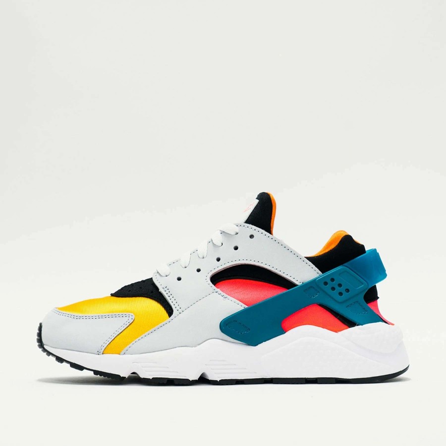 Men'S Sneakers * | Nike Air Huarache Pure Platinum/Bright Crimson