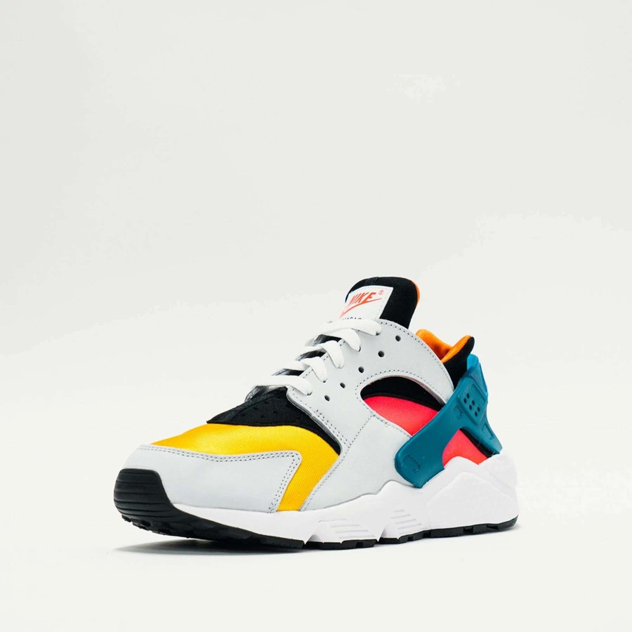 Men'S Sneakers * | Nike Air Huarache Pure Platinum/Bright Crimson