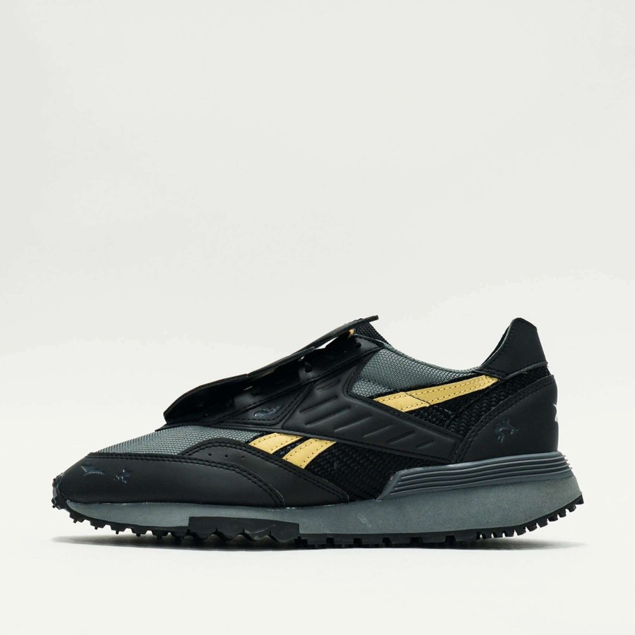 Men'S Sneakers * | Reebok Dc Lx2200 "Batman" Core Black/Alloy/Matte Gold