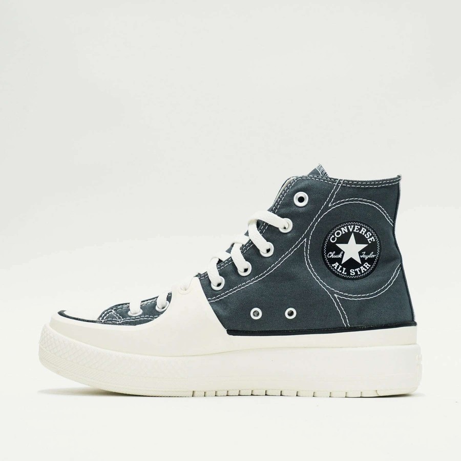 Men'S Sneakers * | Converse Chuck Taylor All Star Construct Cyber Grey/Vintage White