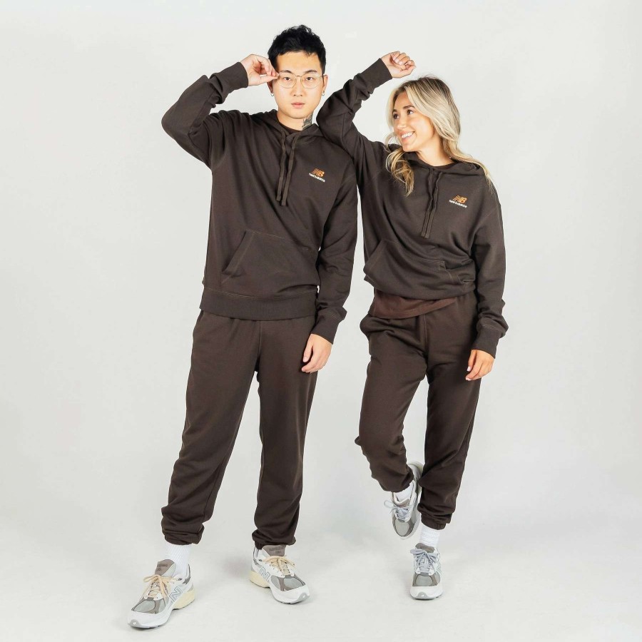 Men'S Hoodies * | New Balance Uni-Ssentials French Terry Hoodie Rich Earth