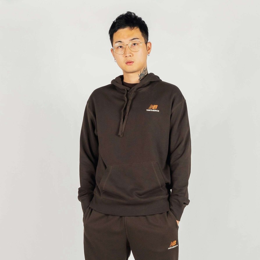 Men'S Hoodies * | New Balance Uni-Ssentials French Terry Hoodie Rich Earth