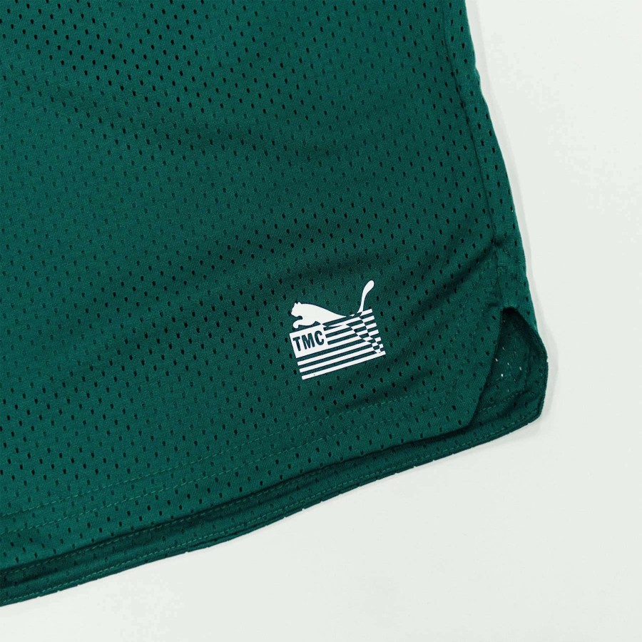 Men'S Shorts * | Puma Tmc Everyday Hussle Mesh Shorts June Bug