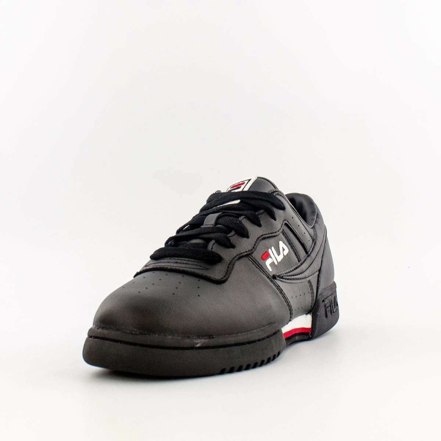 Men'S Sneakers * | Fila Original Fitness Black/White/Red