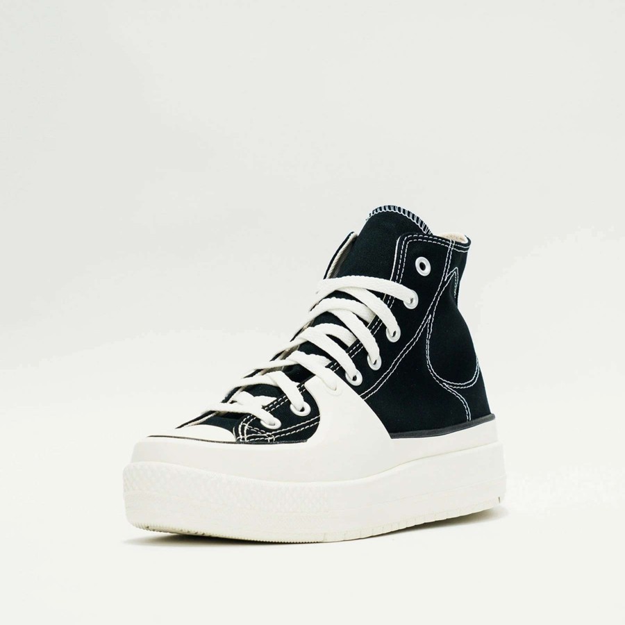 Men'S Sneakers * | Converse Chuck Taylor All Star Construct Black/Vintage White