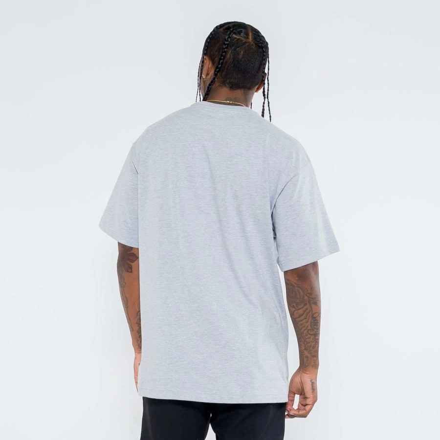 Men'S Tees * | Dickies Chest Logo Pocket Tee Heather Grey