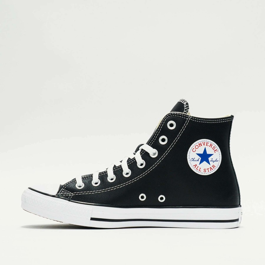 Men'S Sneakers * | Converse Chuck Taylor All Star Leather Black