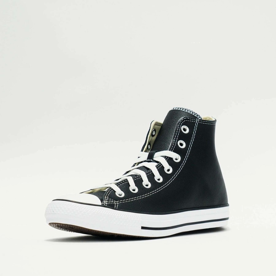 Men'S Sneakers * | Converse Chuck Taylor All Star Leather Black