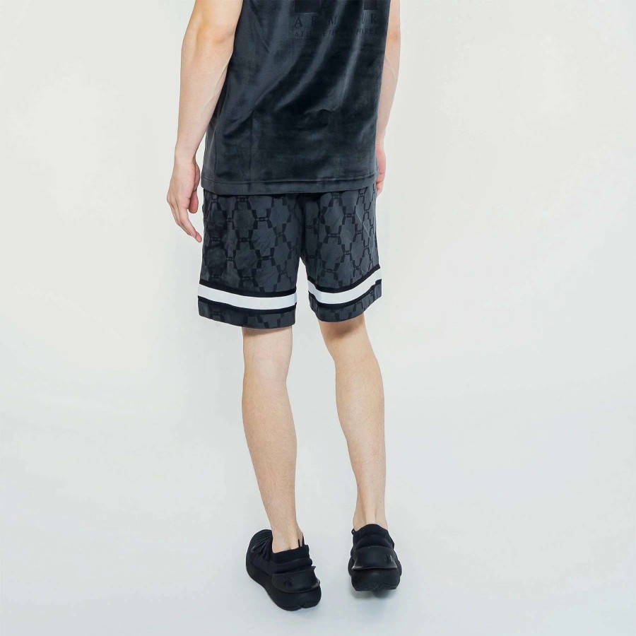 Men'S Shorts * | Under Armour Velour Logo Shorts Black