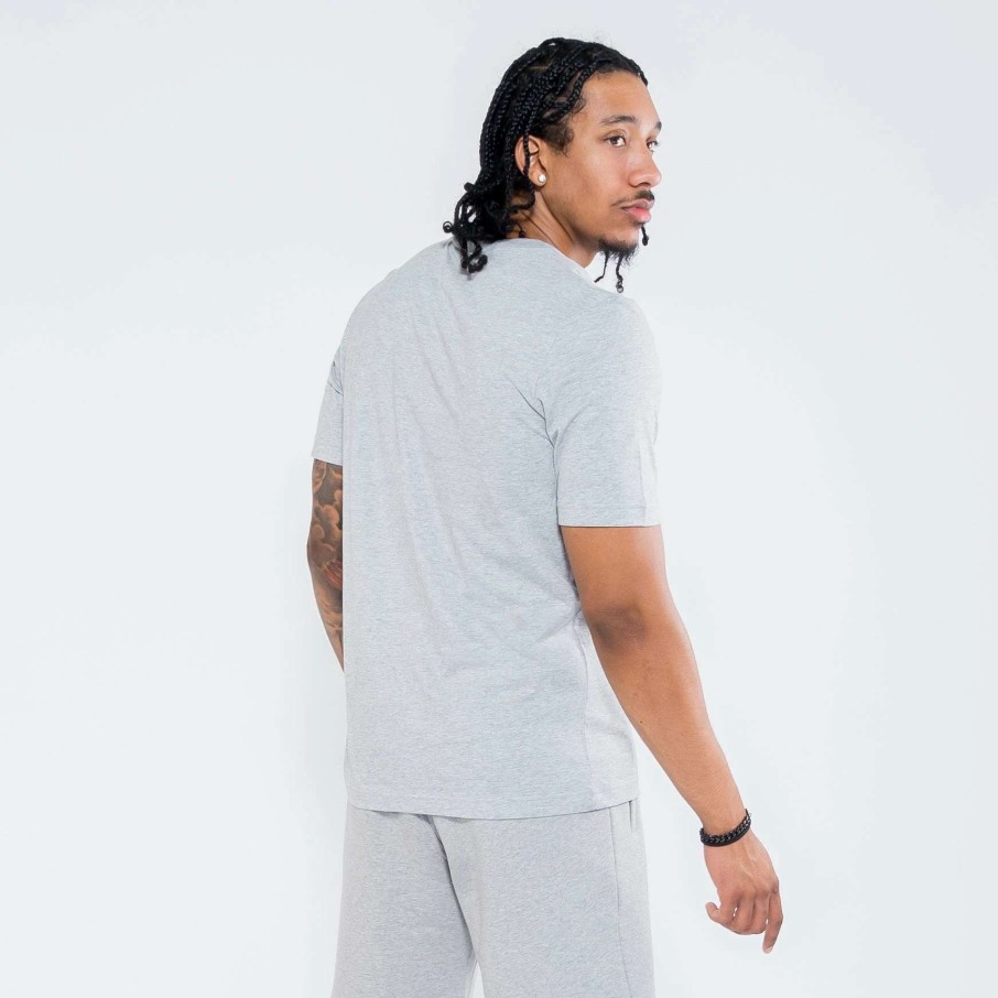 Men'S Tees * | Adidas Essentials Trefoil Tee Grey