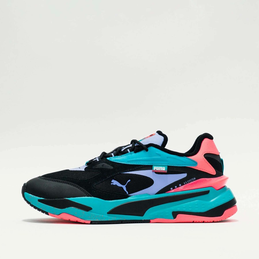 Men'S Sneakers * | Puma Rs-Fast Puma Black/Deep Aqua