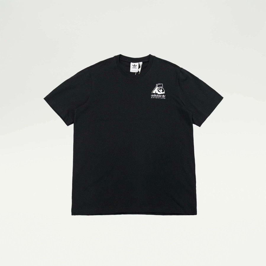 Men'S Tees * | Adidas Adventure Winter Tee Black