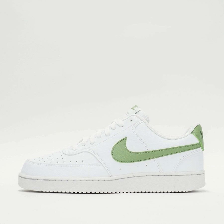 Men'S Sneakers * | Nike Court Vision Low Next Nature White/Oil Green