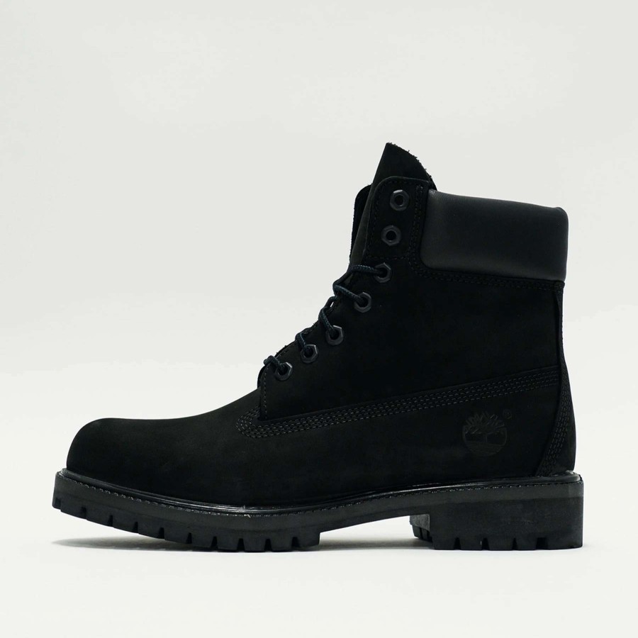 Men'S Boots * | Timberland Premium 6-Inch Waterproof Boot Black Nubuck