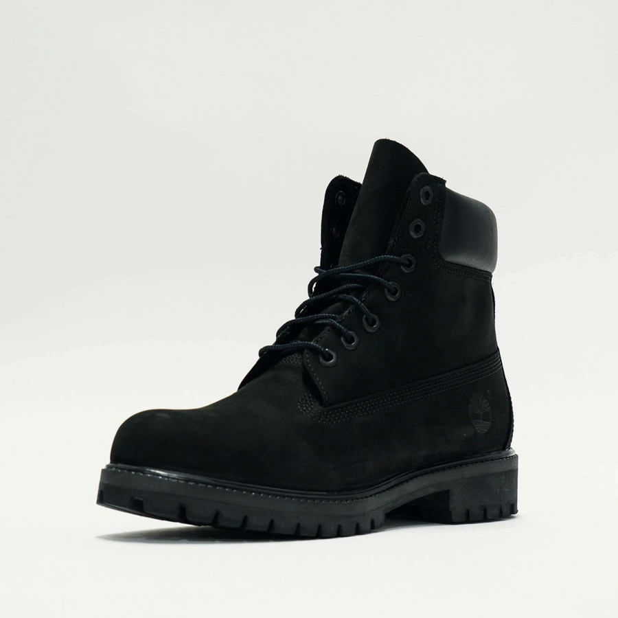 Men'S Boots * | Timberland Premium 6-Inch Waterproof Boot Black Nubuck