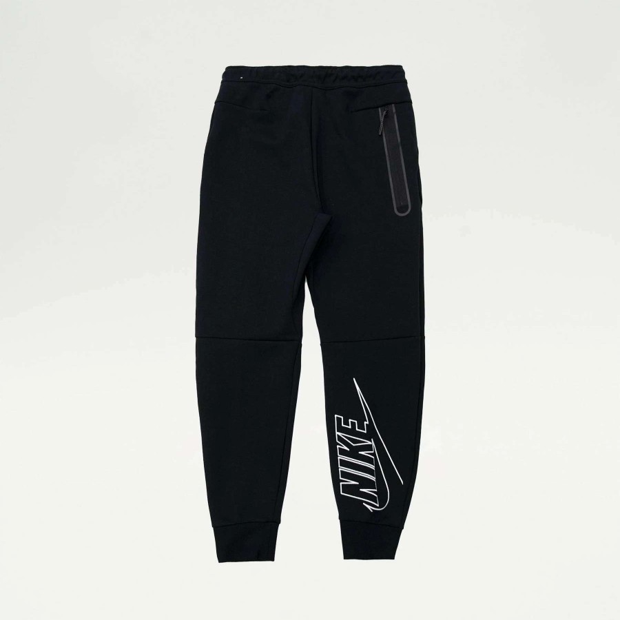 Men'S Bottoms * | Nike Tech Fleece Graphic Joggers Black