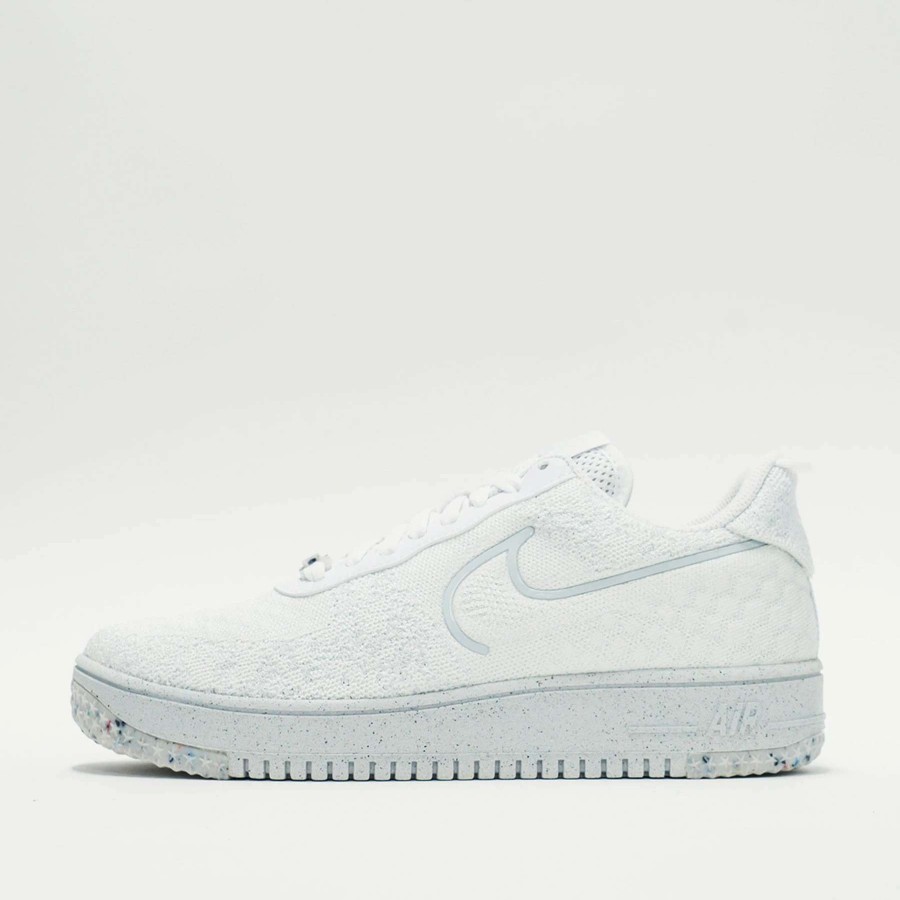 Men'S Sneakers * | Nike Air Force 1 Crater Flyknit Next Nature Summit White/Platinum Tint