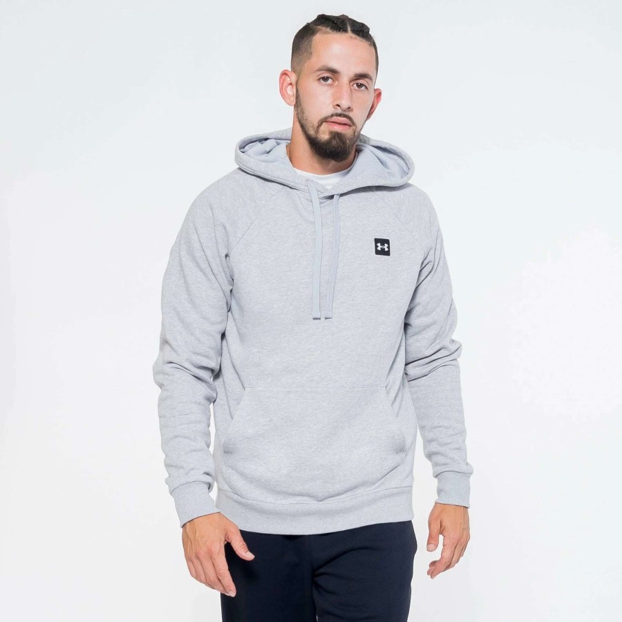 Men'S Hoodies * | Under Armour Rival Fleece Hoodie Grey