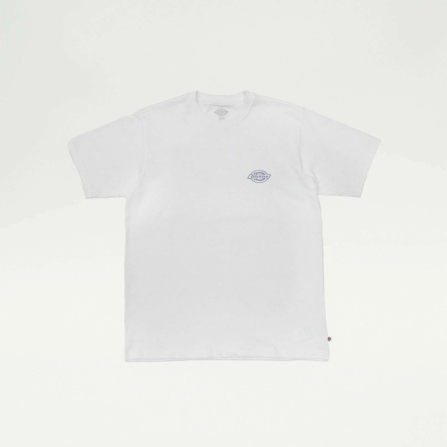 Men'S Tees * | Dickies Back Logo Graphic Tee White