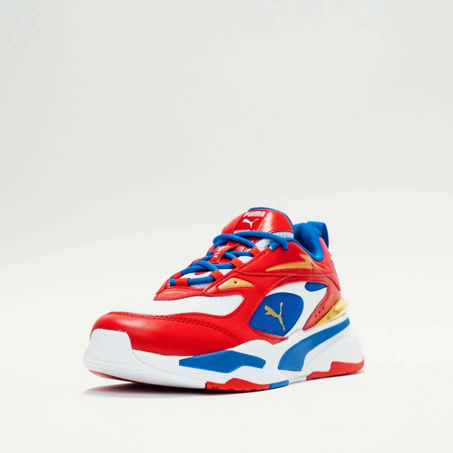 Men'S Sneakers * | Puma Rs Fast Rwb White/Red-Strong Blue