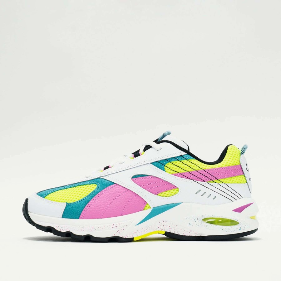 Men'S Sneakers * | Puma Cell Speed White Swxp Puma White/Yellow Alert