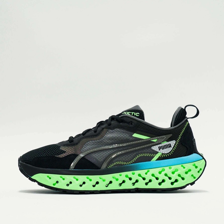 Men'S Sneakers * | Puma Xetic Sculpt Beyond Puma Black/Blue Atoll