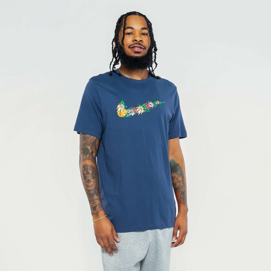 Men'S Tees * | Nike Basketball Tee Thunder Blue