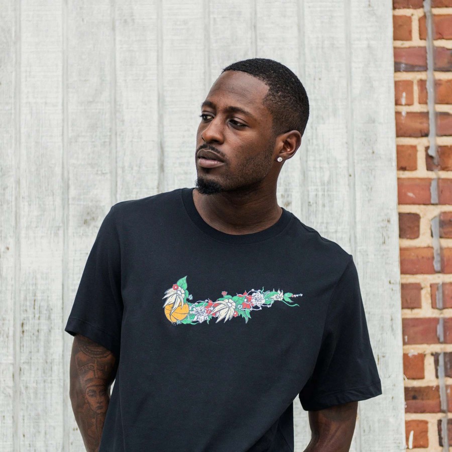 Men'S Tees * | Nike Basketball Paradise Graphic Tee Black