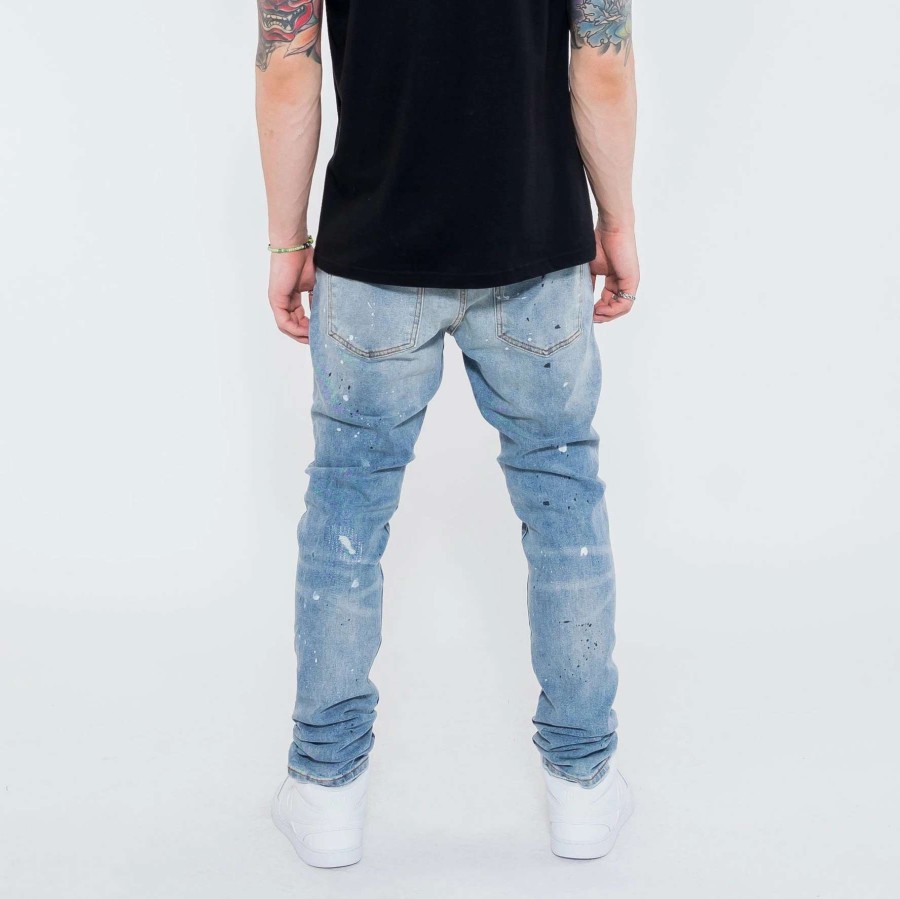 Men'S Jeans * | Crysp Denim Artic Denim Jeans Blue